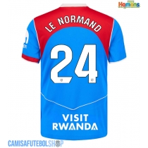 Camisa de time de futebol Atletico Madrid Robin Le Normand #24 Replicas 3º Equipamento 2025-26 Manga Curta